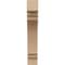 Ekena Millwork 5"W x 10"D x 30"H Thin Pescadero Rough Cedar Woodgrain TimberThane Corbel, Primed Tan CORUR05X10X30PECRCPR - alternate 3